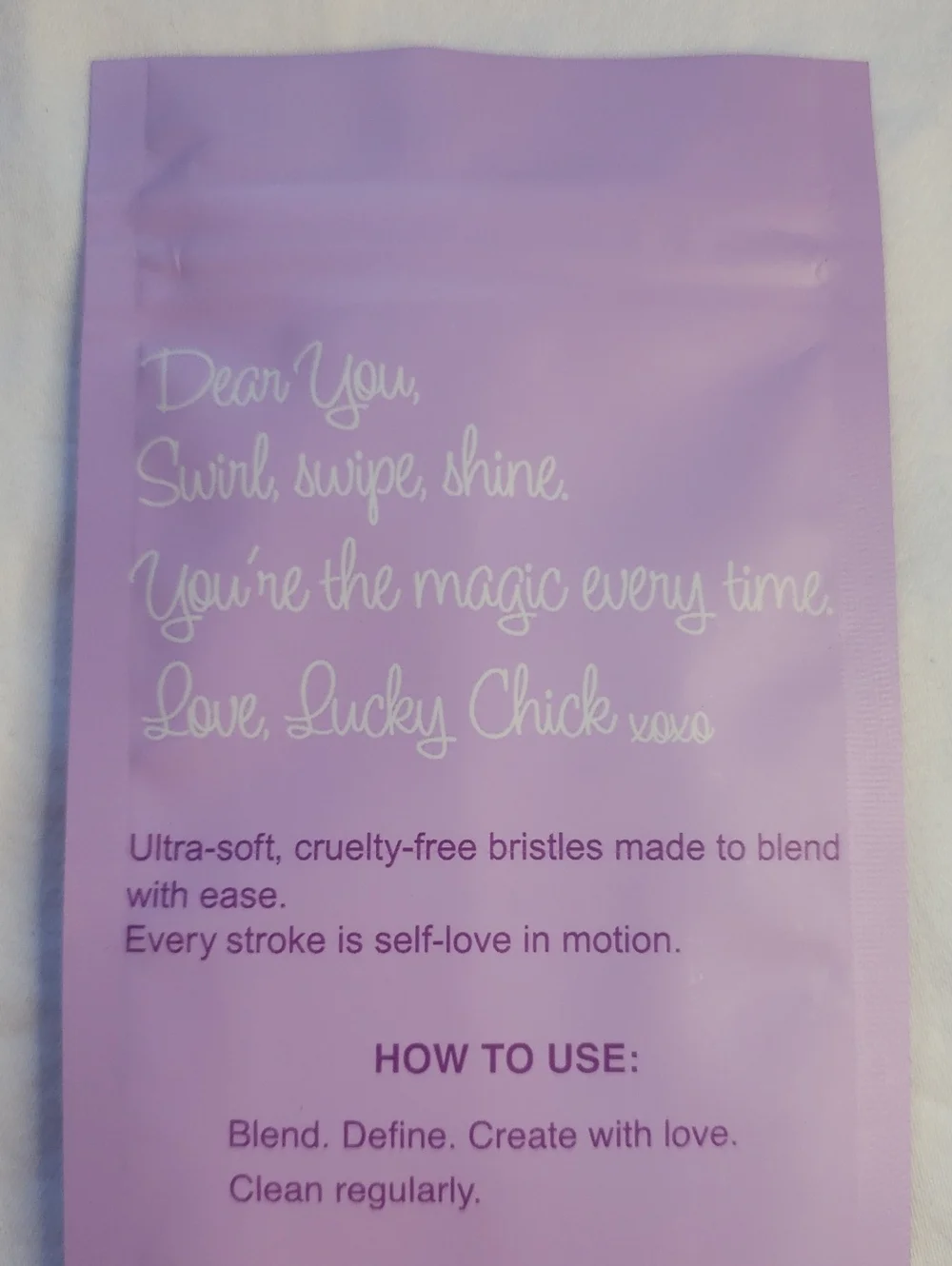Lucky Chick brand Makeup brushes. New